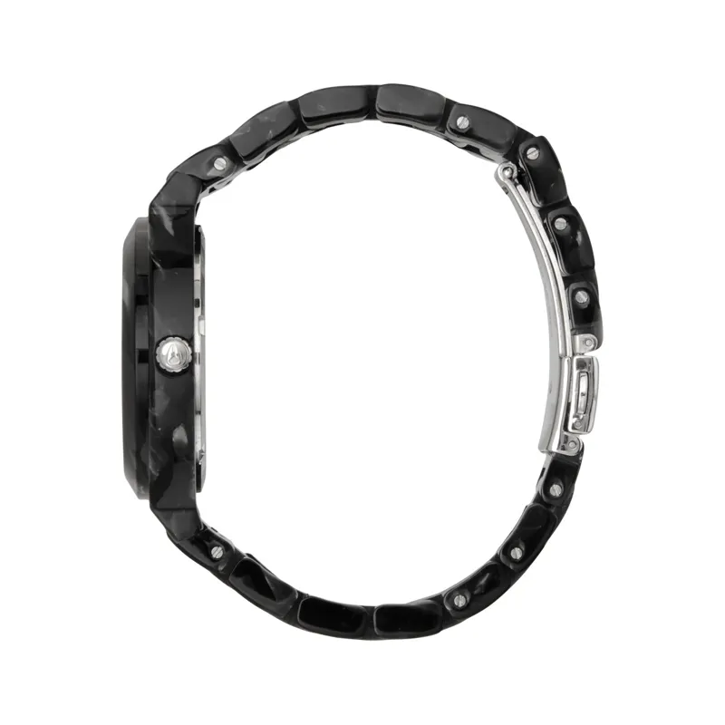 Nixon Time Teller Acetate Watch - Grey Granite-1