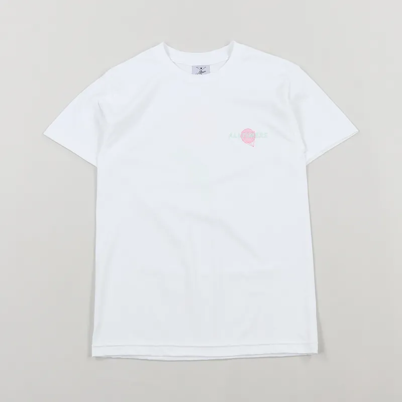 Alltimers Time Zone T Shirt White-1
