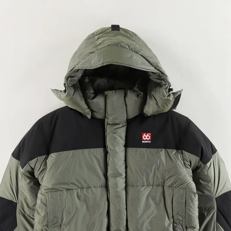 66 North Tindur Down Jacket Volcanic Glass-3