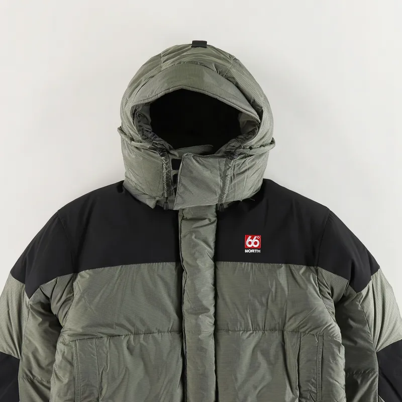 66 North Tindur Down Jacket Volcanic Glass-2