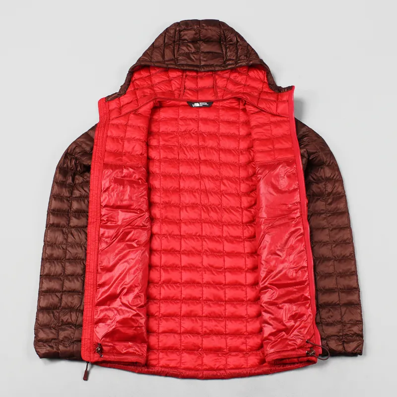 The North Face Thermoball Hoodie TNF Red Sequoia Red-2