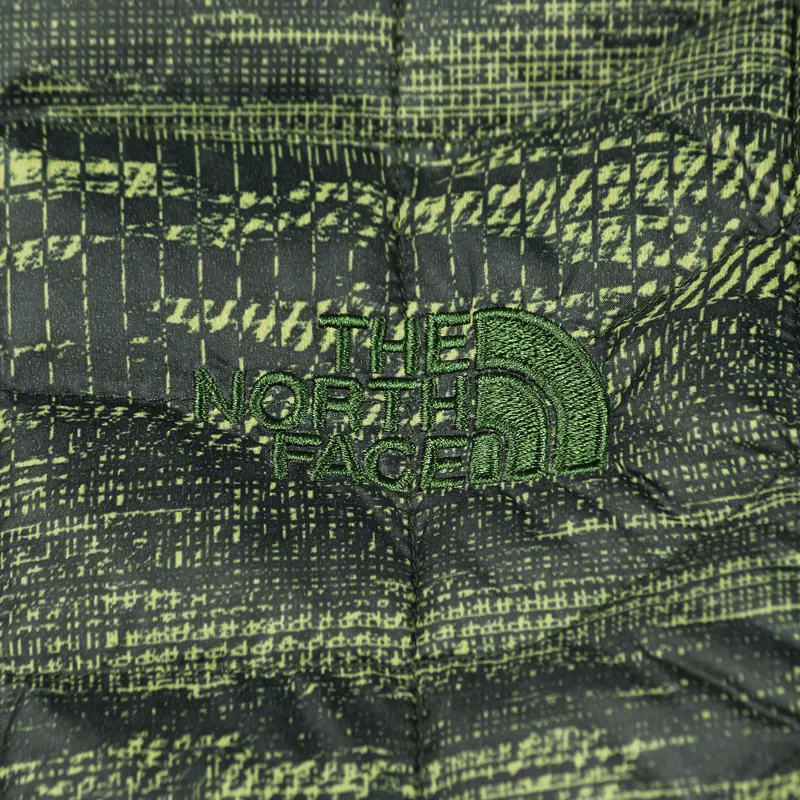 The North Face Thermoball Full Zip Jacket Rosin Green Glamo Print-1