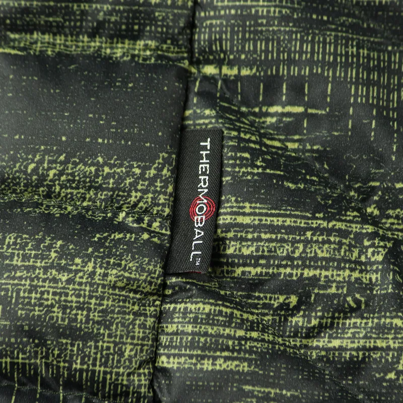 The North Face Thermoball Full Zip Jacket Rosin Green Glamo Print-4