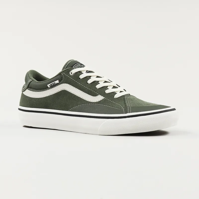 Vans TNT Advanced Prototype Shoes Green Marshmallow-4