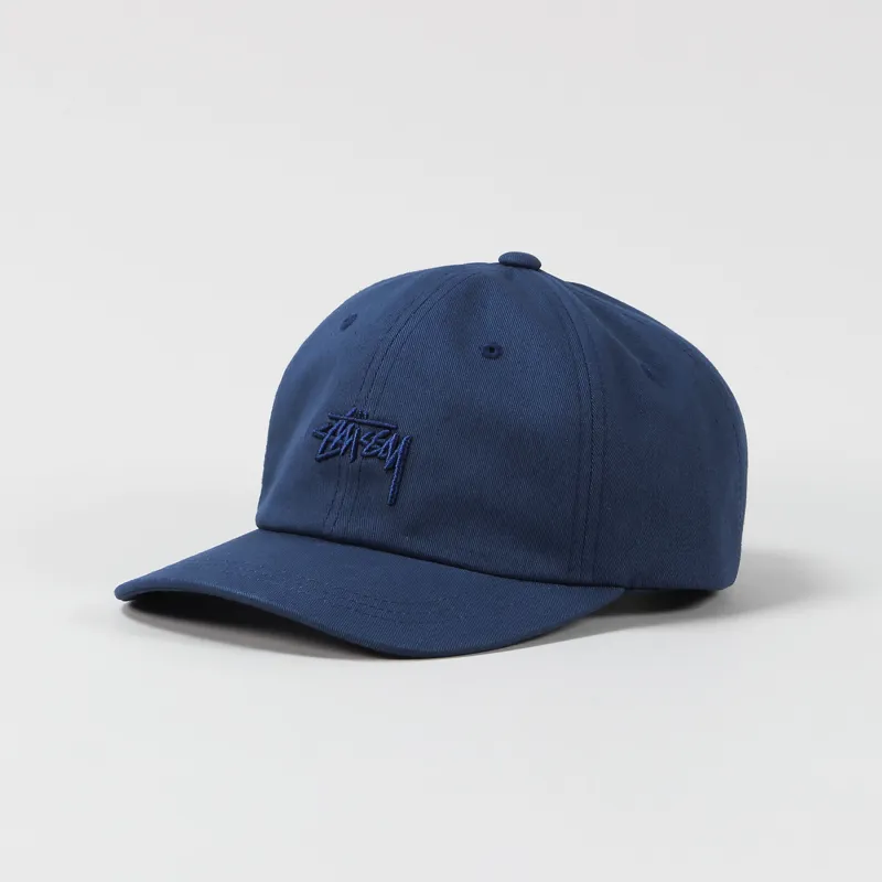 Stussy Tonal Stock Low Cap Navy