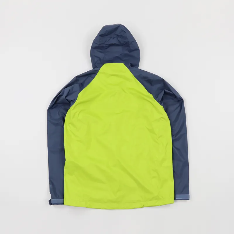 Patagonia Torrentshell Jacket Dolomite Blue Light Gecko Green-4