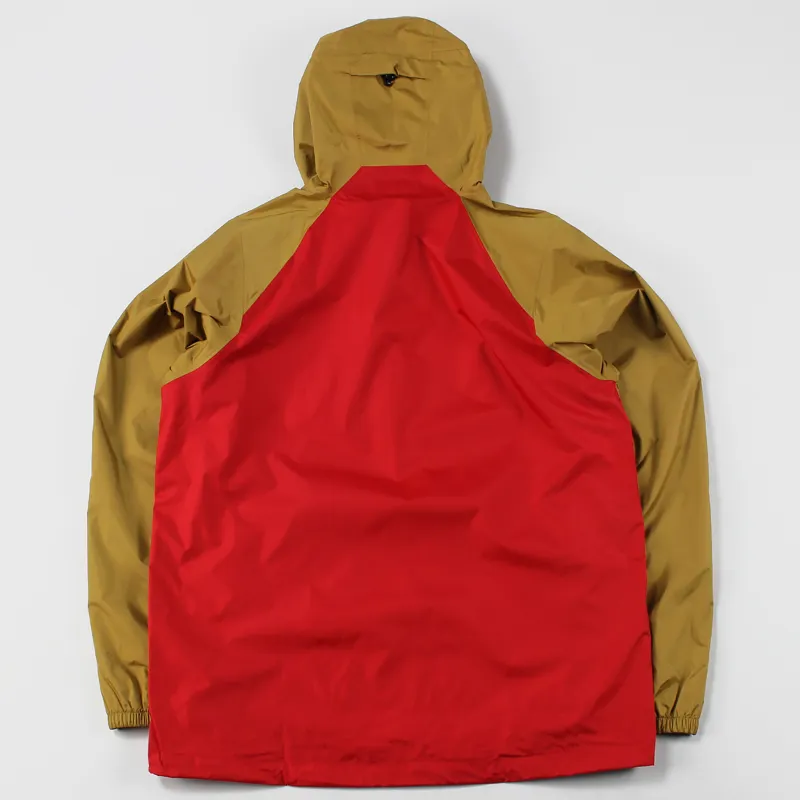 Patagonia Mens Torrentshell Pullover Jacket Oaks Brown Fire-3