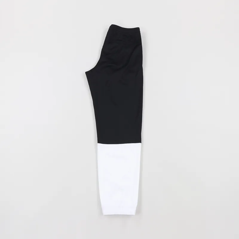 Champion Colour Block Hooded Tracksuit Black White-8