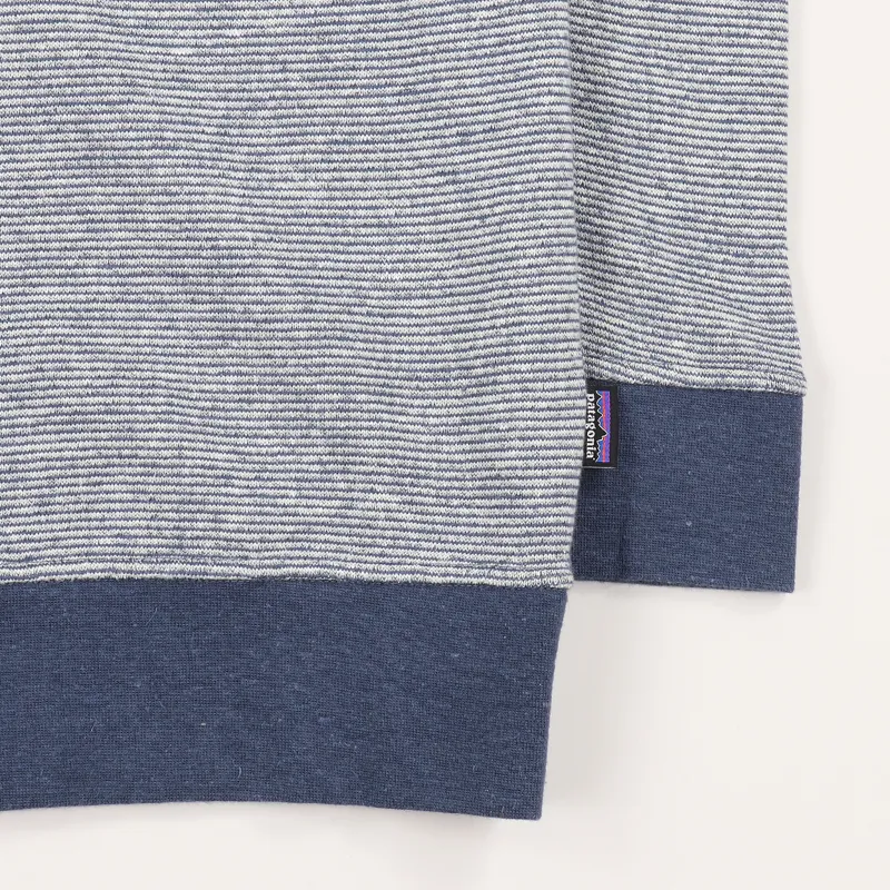 Patagonia Trail Harbor Crewneck Sweat Long Plains Dolomite Blue-2