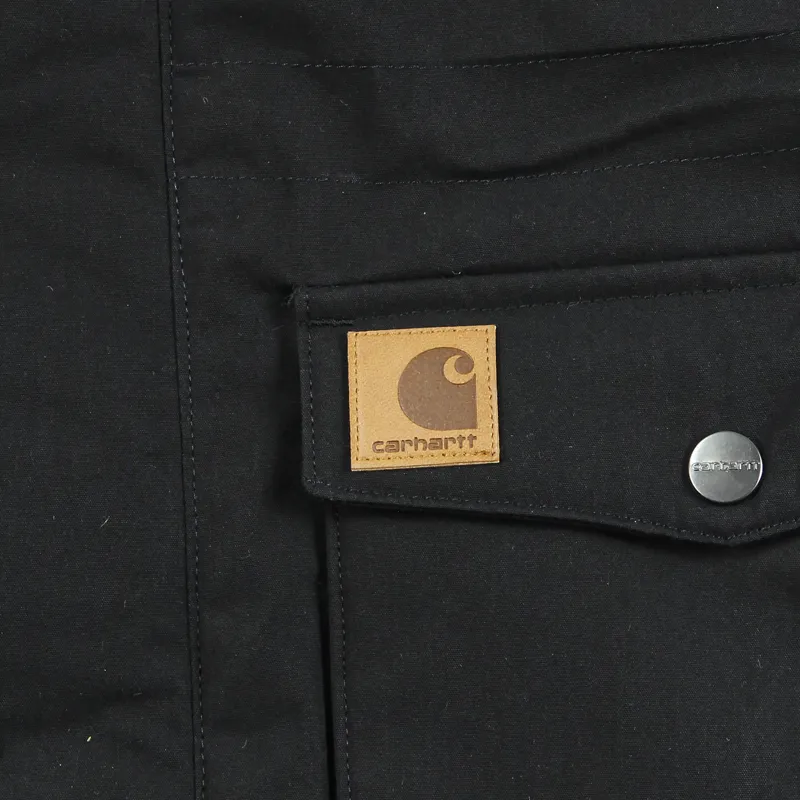 Carhartt WIP Trapper Parka Black-2