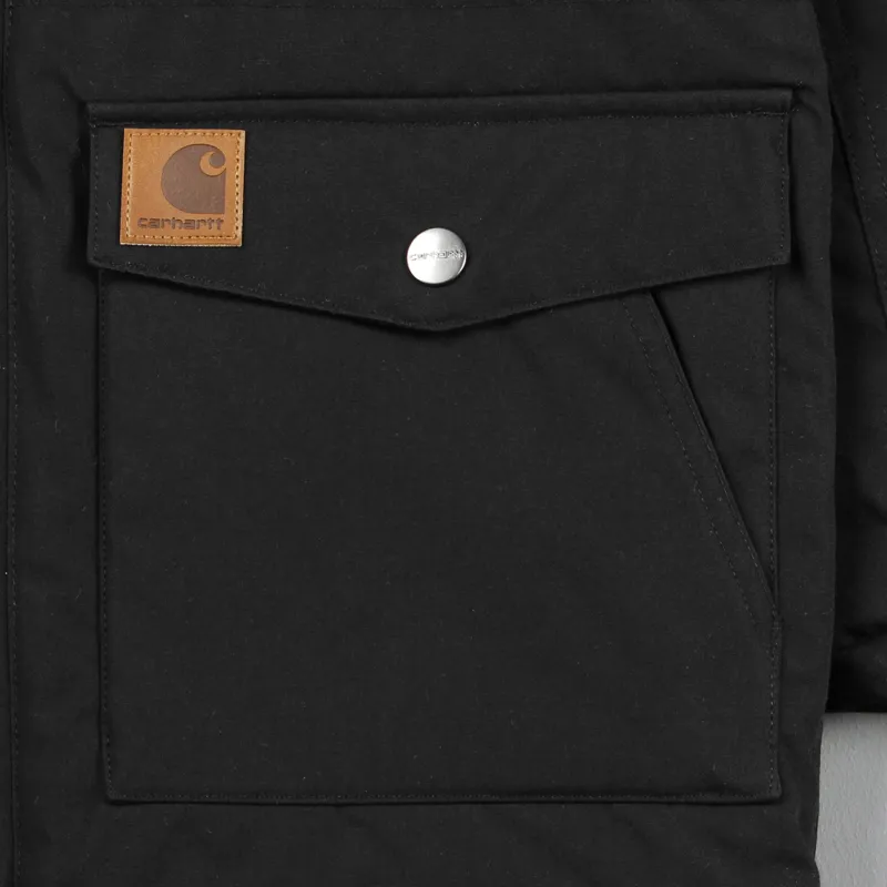Carhartt Trapper Parka Jacket Black-1