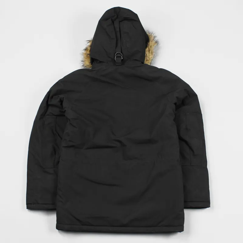 Carhartt Trapper Parka Jacket Black-3
