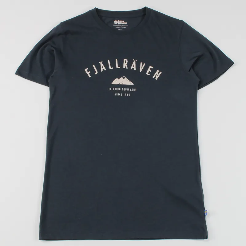 Fjallraven Trekking Equipment T Shirt Navy