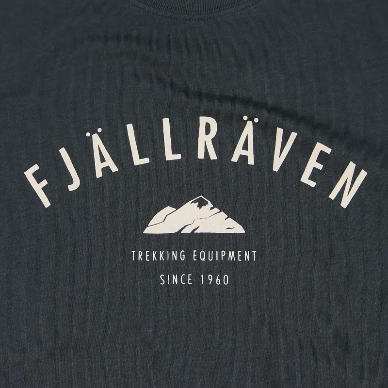 Fjallraven Trekking Equipment T Shirt Navy-1