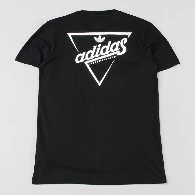 Adidas Triangle T Shirt Black-3