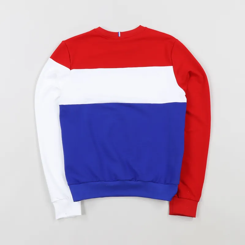 Le Coq Sportif Tricolore Crew Sweat Red White Blue-2