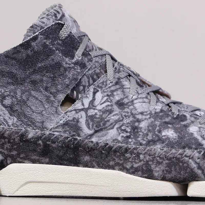 Clarks Originals Trigenic Flex Shoes Storm Nubuck Grey Blue-2