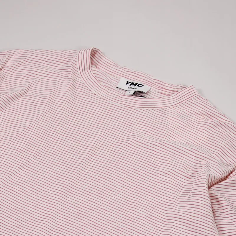 You Must Create Triple T Shirt Ecru Pink-1