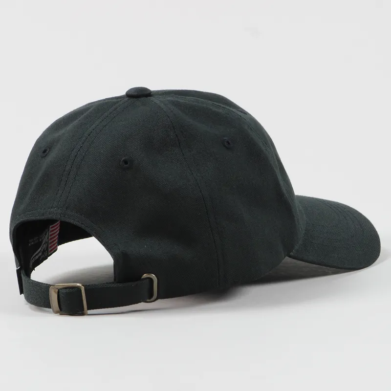 Huf Triple Triangle Curved Dad Cap Black-2