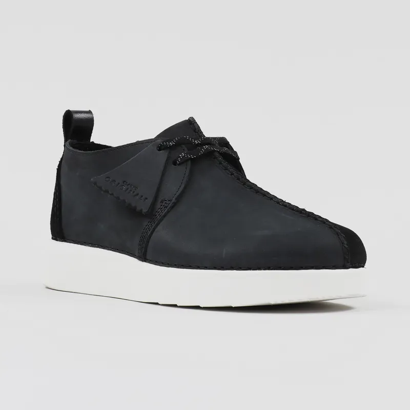 Clarks Originals Trek Formed Shoes Black-4