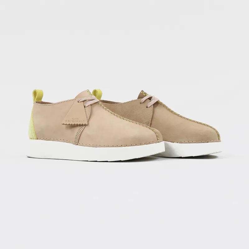 Clarks Originals Trek Formed Shoes Light Tan-3