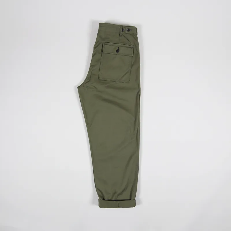 Universal Works Fatigue Pant Light Olive-2