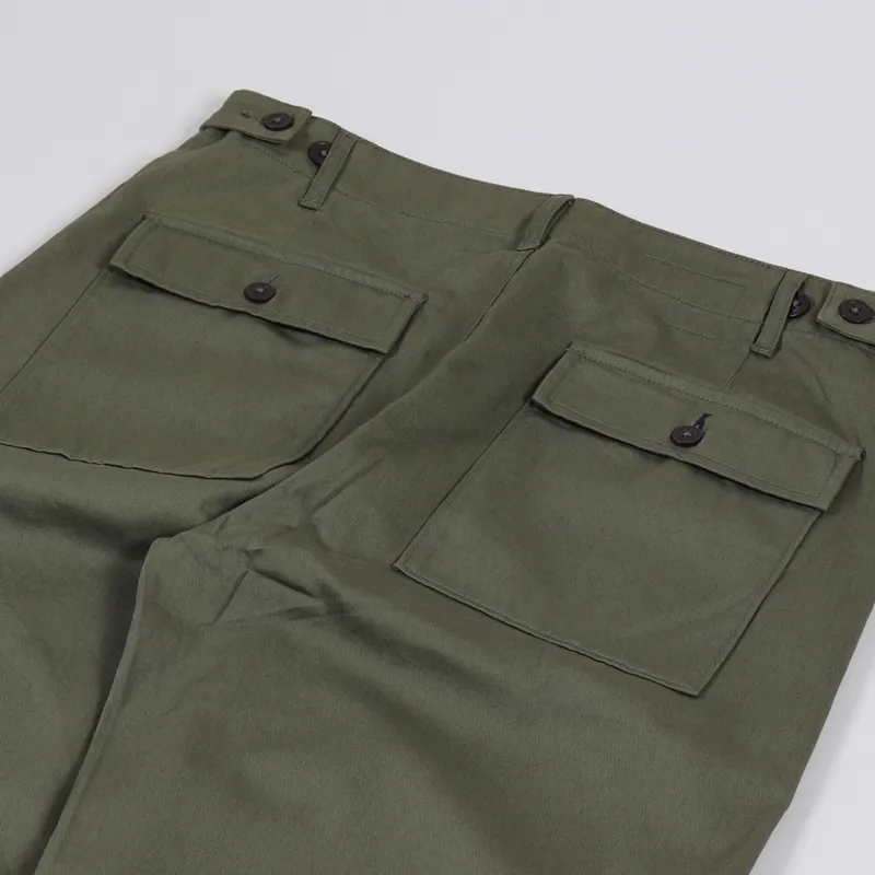 Universal Works - Pleated Track Pant Cotton Seersucker - Navy