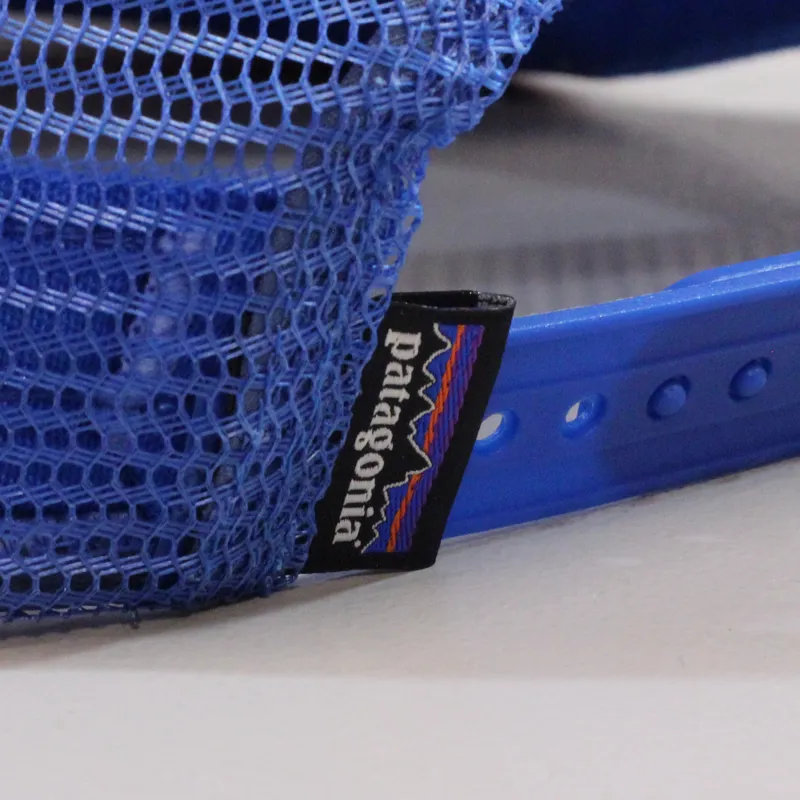 Patagonia Trucker Hat P6 White Red Blue-3