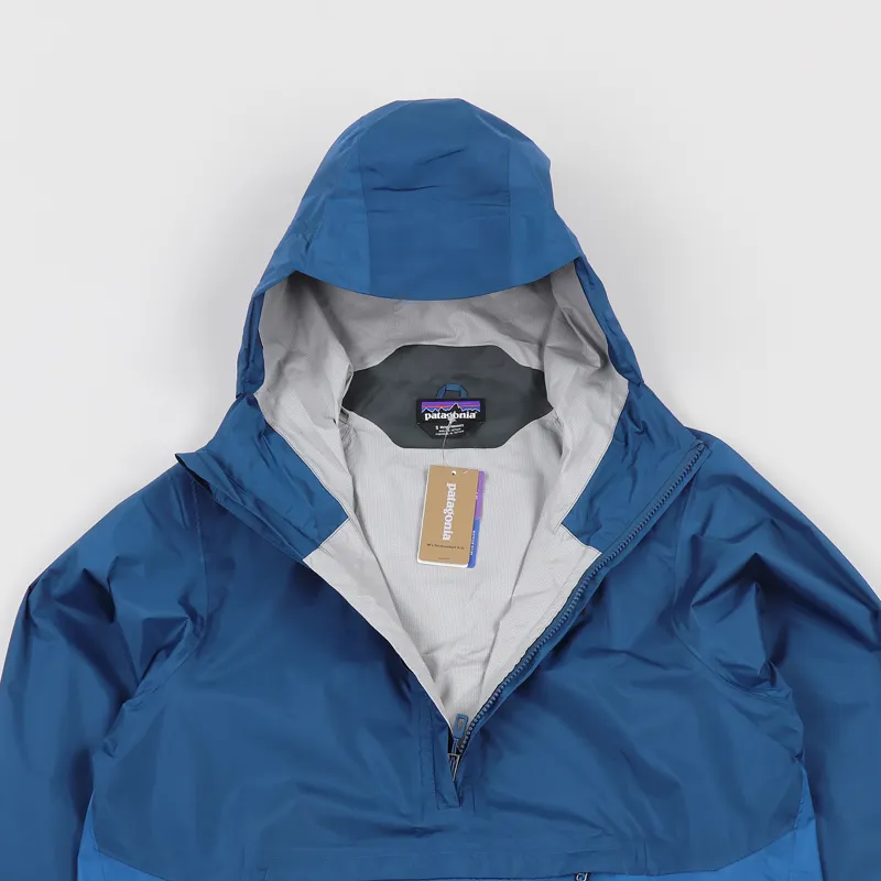 Patagonia Torrentshell Pullover Jacket Big Sur Blue-2