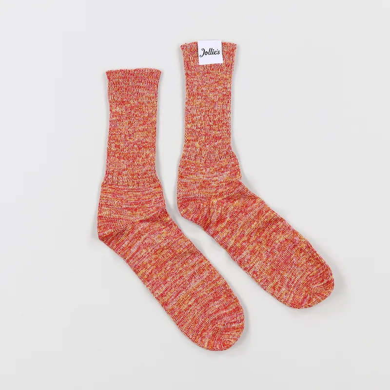 Jollie Socks Twisted Orange