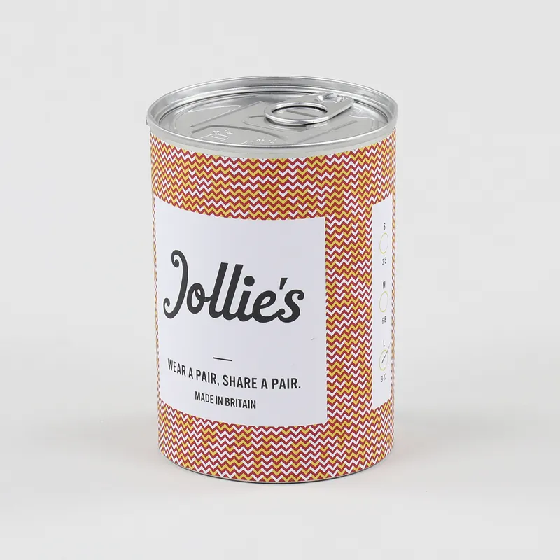 Jollie Socks Twisted Orange-1