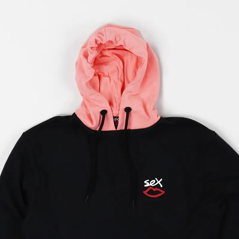 Sex Skateboards Two Tone Hoodie Black-2
