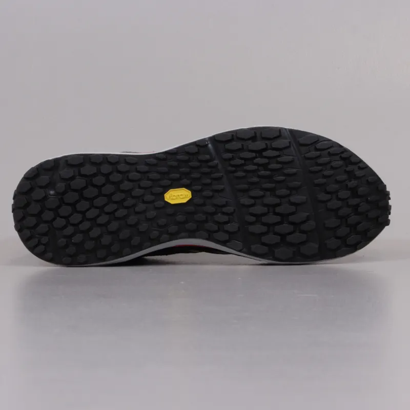 The North Face Mens Ultra Trail Shoe Dark Shadow Grey TNF Red-6