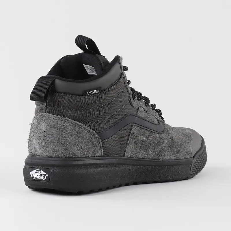 Vans UltraRange Hi Shoes Peat Black-5
