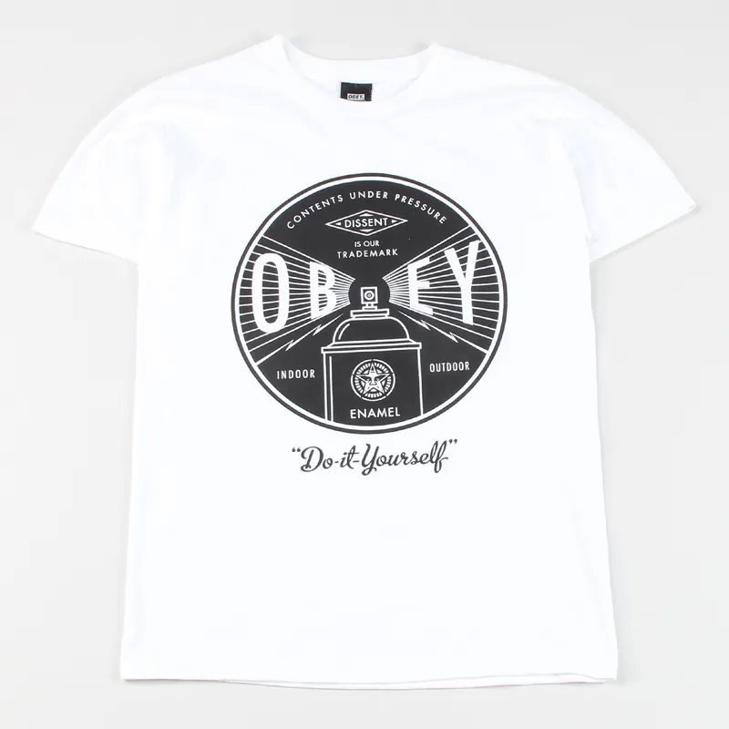 Obey Under Pressure T-Shirt White