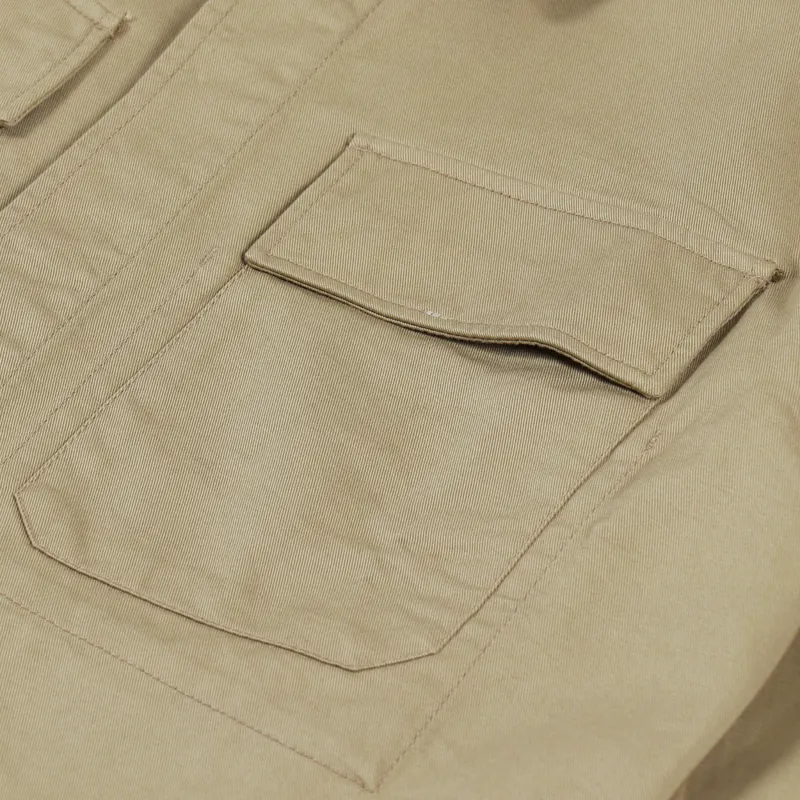 Universal Works MW Chore Overshirt Sand-6