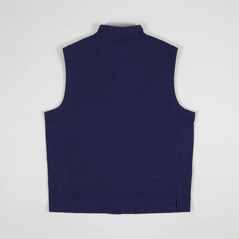 Universal Works Battleman Waistcoat Navy-2