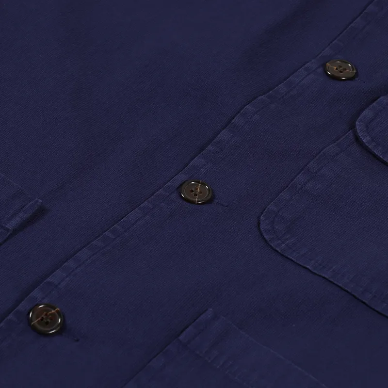 Universal Works Battleman Waistcoat Navy-4