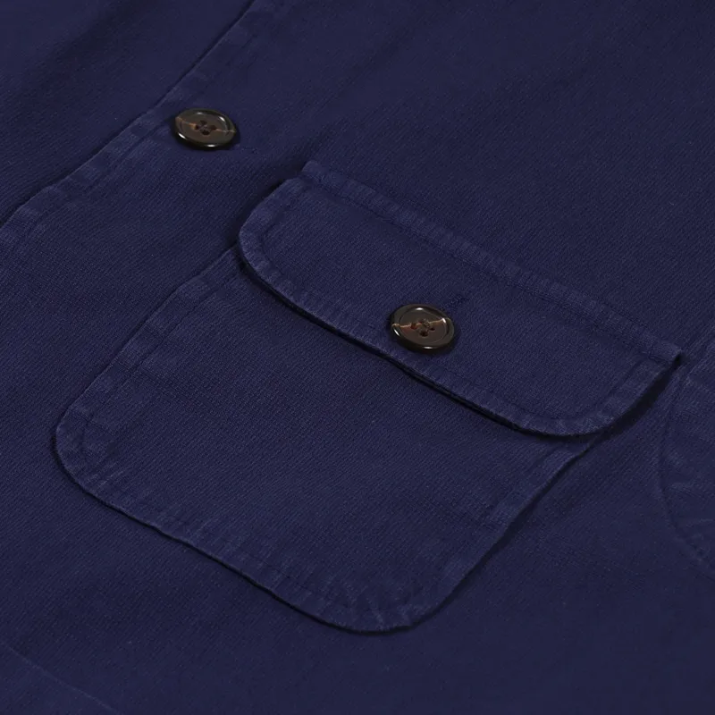 Universal Works Battleman Waistcoat Navy-5