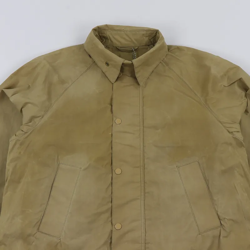 Barbour x Engineered Garments Unlined Cotton Graham Jacket Sand