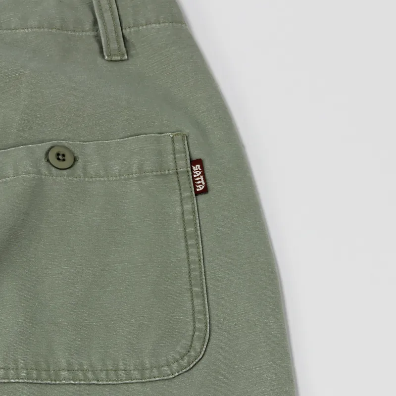 Satta Utility Pants Stone Green-5