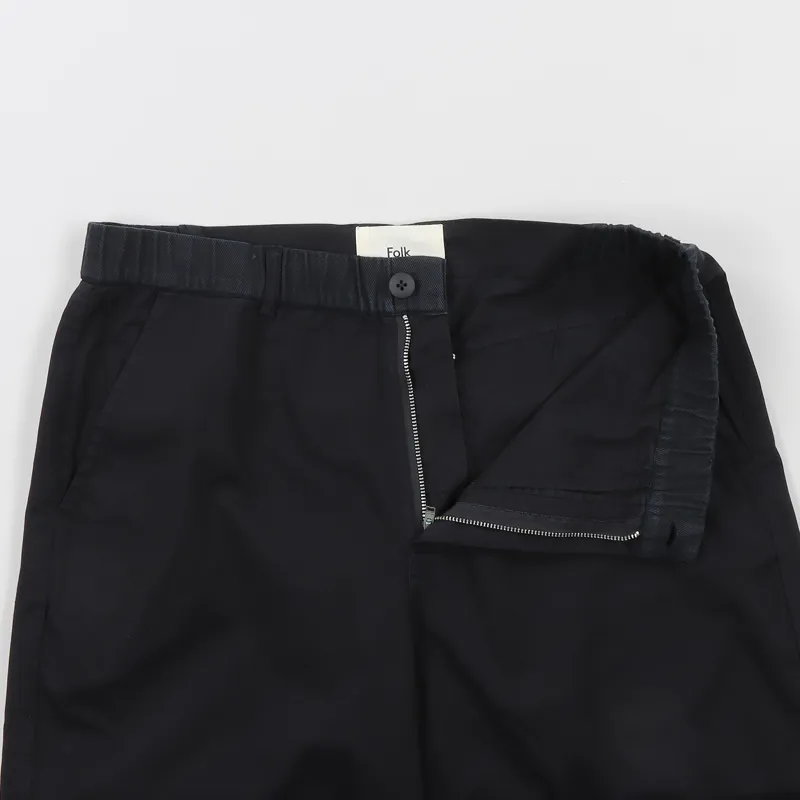 Folk Utility Pant Black-2