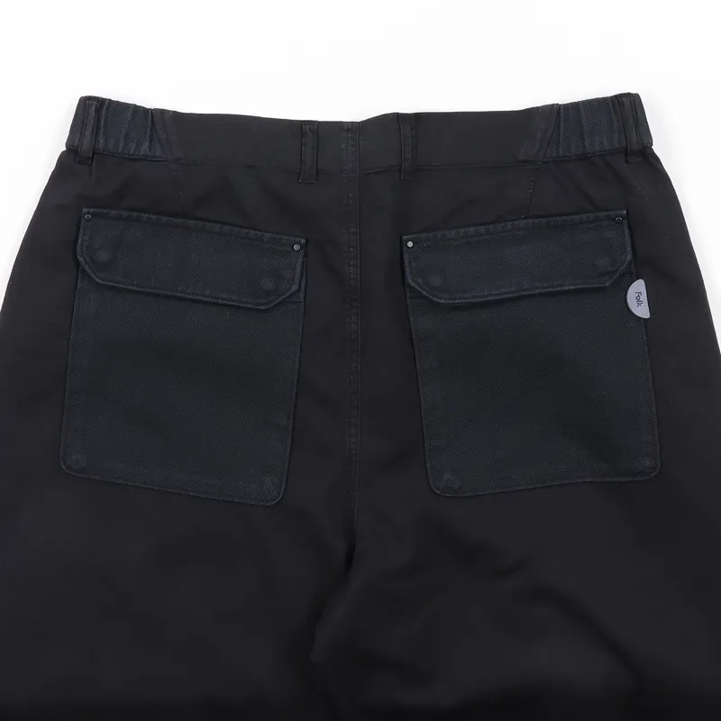 Folk Utility Pant Black-5