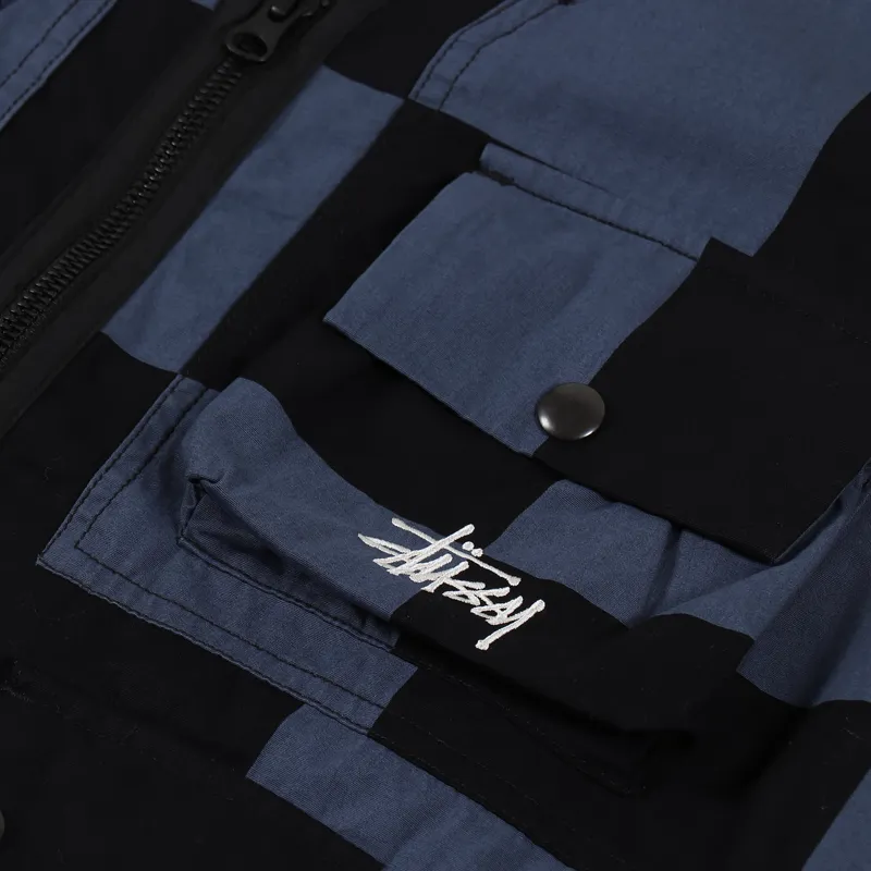 Stussy Utility Vest Check-3