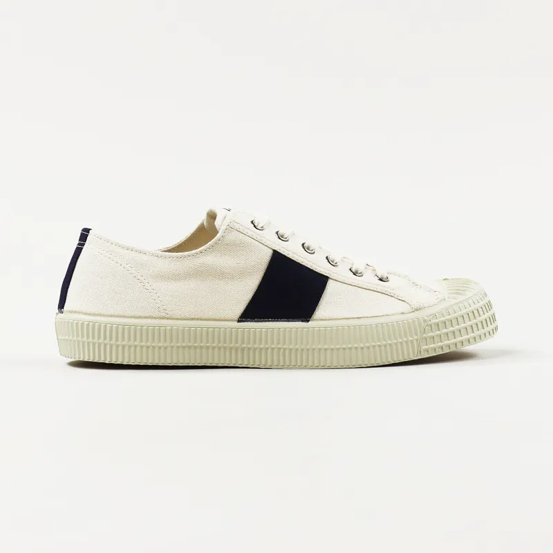 Novesta x Universal Works Star Master Stripe Shoes Ecru Navy