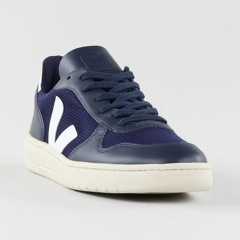 Veja V-10 B-Mesh Shoes Nautico White-4