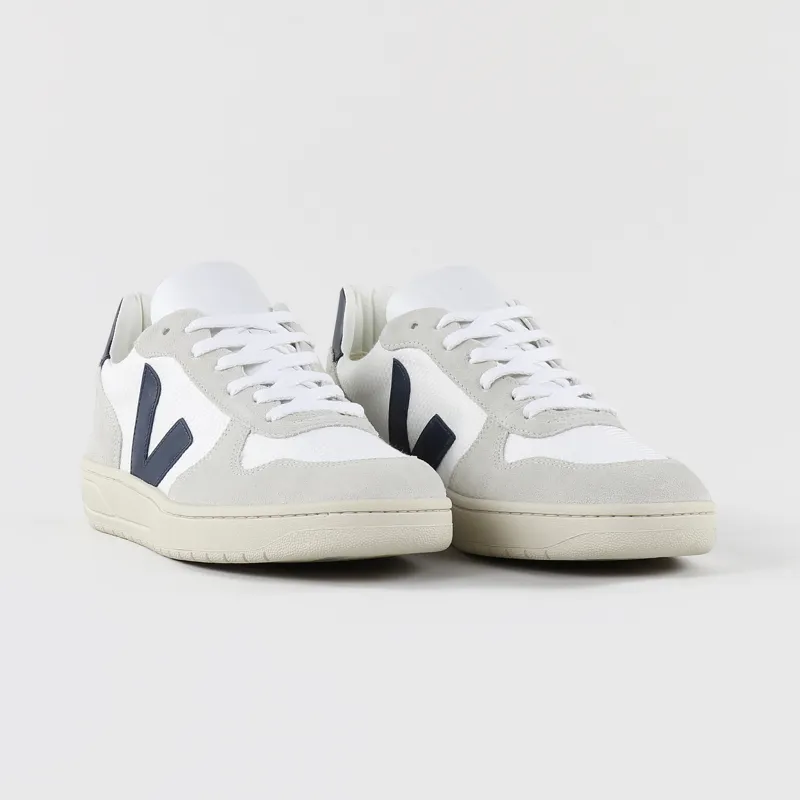 Veja V-10 B-Mesh Shoes White Nautico-3