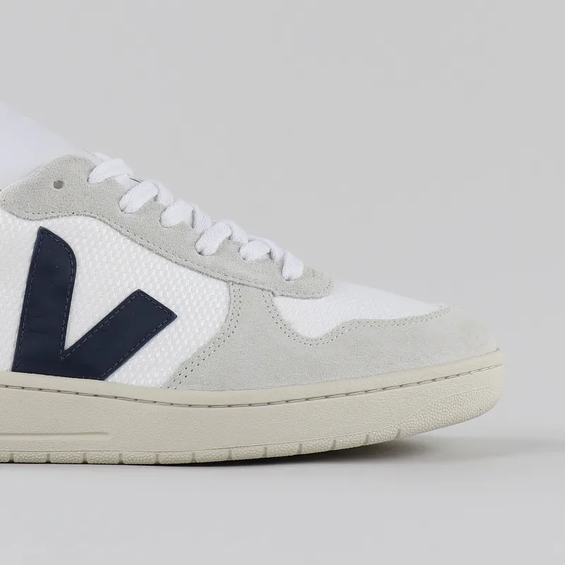 Veja V-10 B-Mesh Shoes White Nautico-2