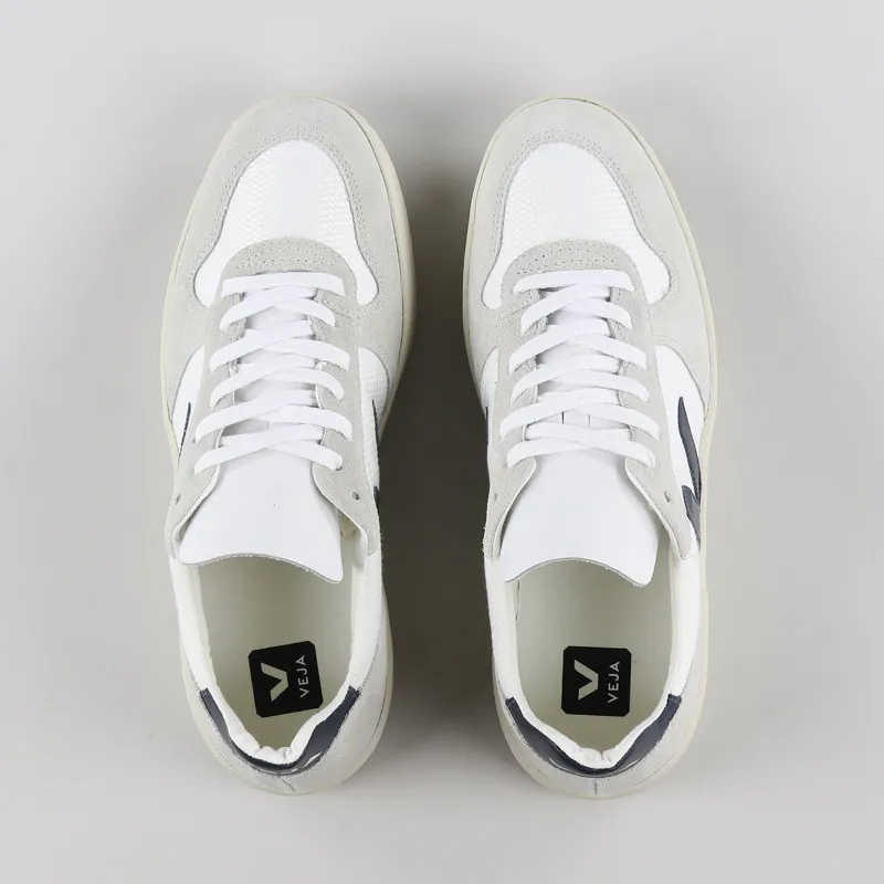 Veja V-10 B-Mesh Shoes White Nautico-6