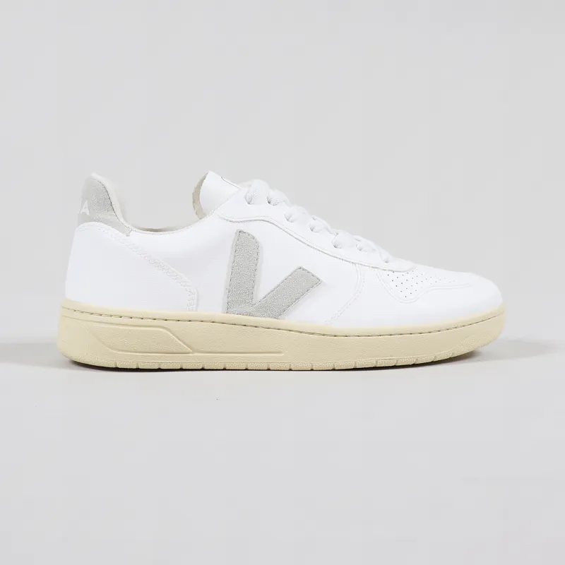 Veja V-10 CWL Shoes White Natural Butter Sole-1